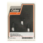 Colony Dash Cover Mount Kit. Chrome Acorn – 1986–1992 FXR