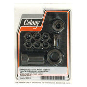 Colony Floorboard Support Rod Mount Kit. Black – All 1932–1973 45" & Servi-Car Models