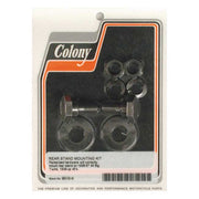 Colony Rear Stand Mount Kit. Black – 1938–1957 OHV & Flathead Big Twin…