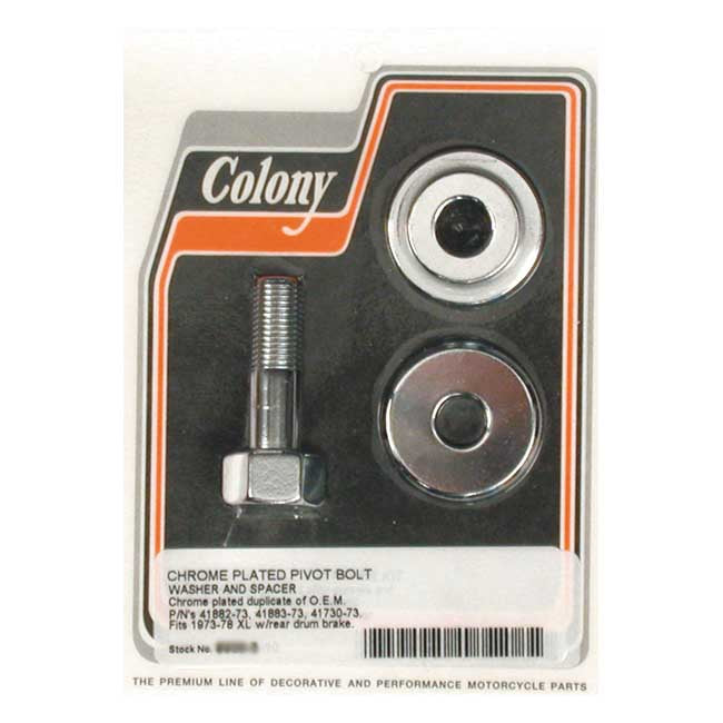 Colony Brake Anchor Pivot Bolt Kit – 1973–1978 XL Sportster