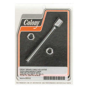 Colony Front Brake Cable Adjuster. Chrome – 1950–1971 FL; 1971–1972 FX; 1952–1972 K…