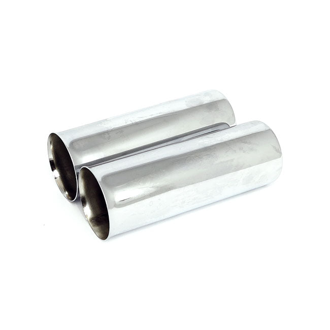 MCS Chrome 11" Shock Covers – Fits 519940 1973–1986 FL; FX Shocks