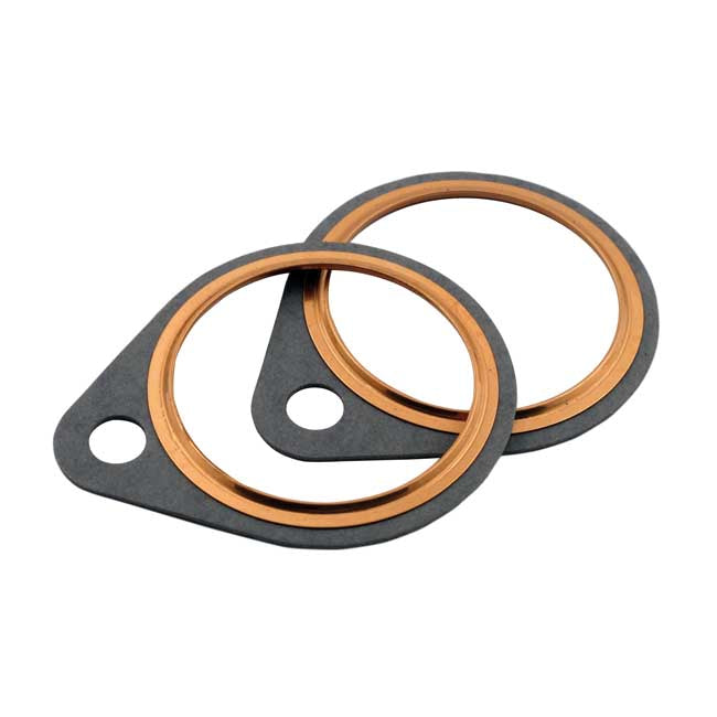 James Gaskets Fire Ring Exhaust Gaskets (10) – 1966–1984 Shovel
