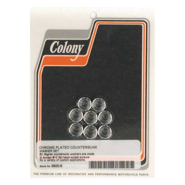 Colony Countersunk Flatwashers #10 – Universal