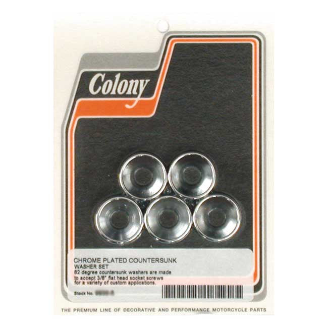 Colony Countersunk Flatwashers 3/8" – Universal