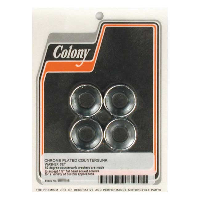 Colony Countersunk Flatwashers 1/2" – Universal