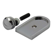 MCS Seat Thumb Screw Kit 1/4-28. with Alu Tab Cover – Most 1973–1995 H-D Models