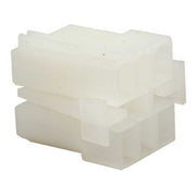 Namz AMP/TE Connector. White, Receptacle, 6-Pins