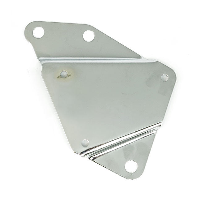 MCS Tool Box Mounting Bracket Kit. Chrome – 1984–1999 Softail