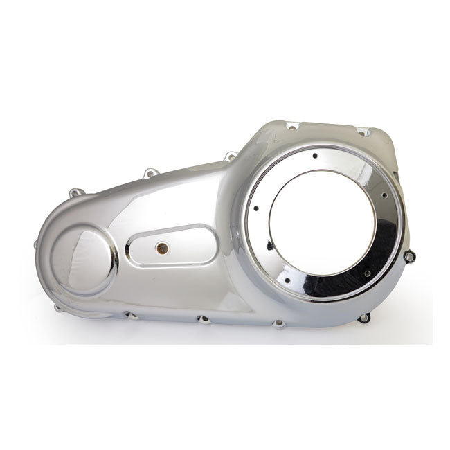 MCS Outer Primary Cover Chrome – 2006–2017 Dyna (with Mid-controls)
