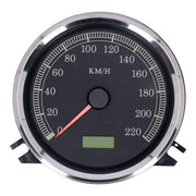 MCS FL Speedometer, ''95-03 Face'', Black. Electronic Drive – 1999–2003 Softail; 1995–2003 FLHR