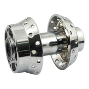MCS Front Wheel Hub, Chrome – 1996–1999 Softail