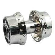 MCS Rear Wheel Hub, Chrome – 1996–1999 Softail