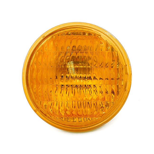 MCS 4-1/2" 35w 12v Sealed Beam Unit. Fluted Amber Lens
