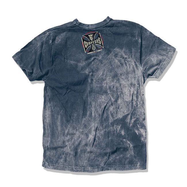 West Coast Choppers Wcc EL Diablo T-Shirt Vintage Blue