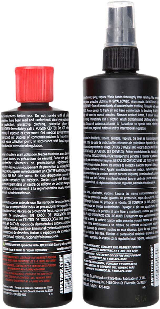 K & N Recharger Filter Care Service Care Kit Oil Each