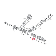 MCS Bushing Assembly, Inner Swingarm – 1982–1994 FXR; 1980–2001 FLT/Touring