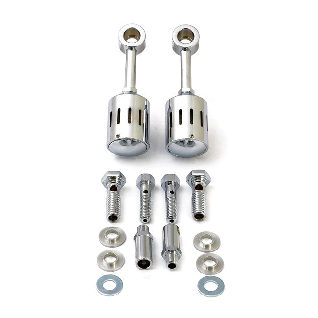 MCS Dual Breather Kit, Short Canister – 1993–2024 Big Twin