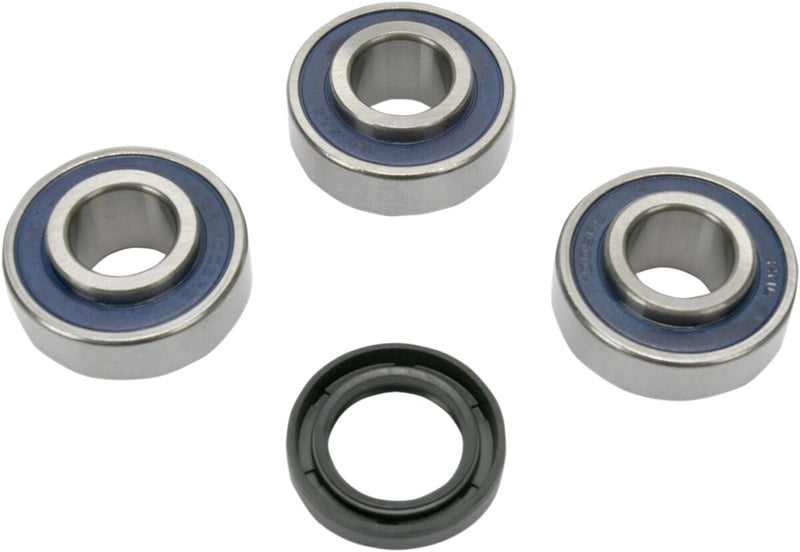 Drag Specialties Wheel Bearings and Seal Kit Bearing/Seal Front Rear Nitrile Elastomer Steel - 25-1366