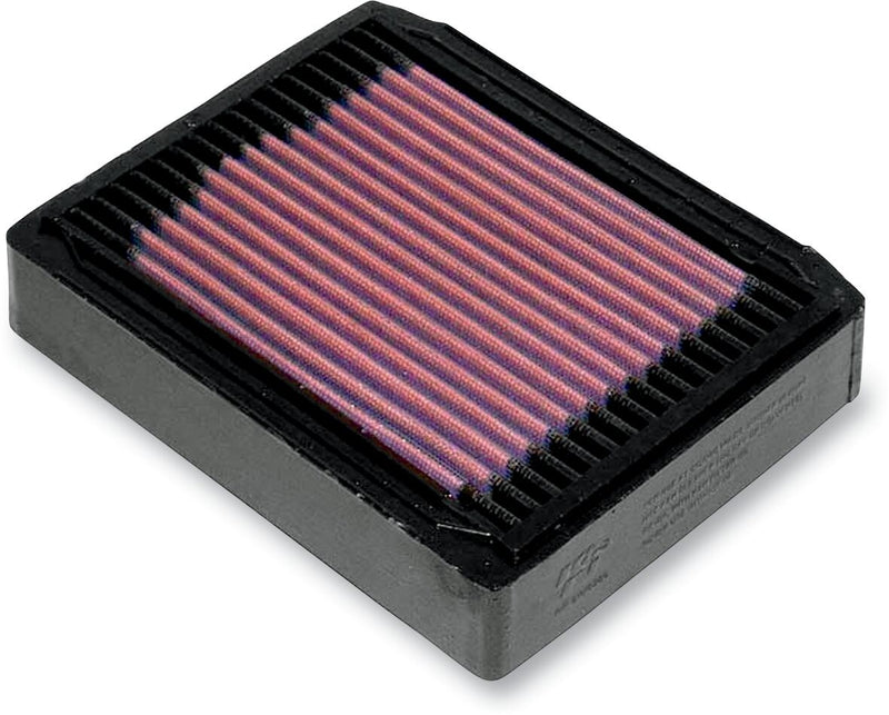 K & N OE Replacement High-Flow Air Filter for 1976-1996 BMW Black Red - BM-0300