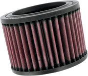 K & N High-Flow Air Filter for 1997-2005 BMW Black Red Rubber