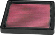 K & N OE Replacement High-Flow Air Filter for 1982-1998 BMW Black Red