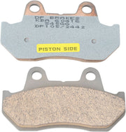 DP Brakes Standard DP Sintered Brake Pads for 1981-2000 HONDA Rear Sintered Metal Set