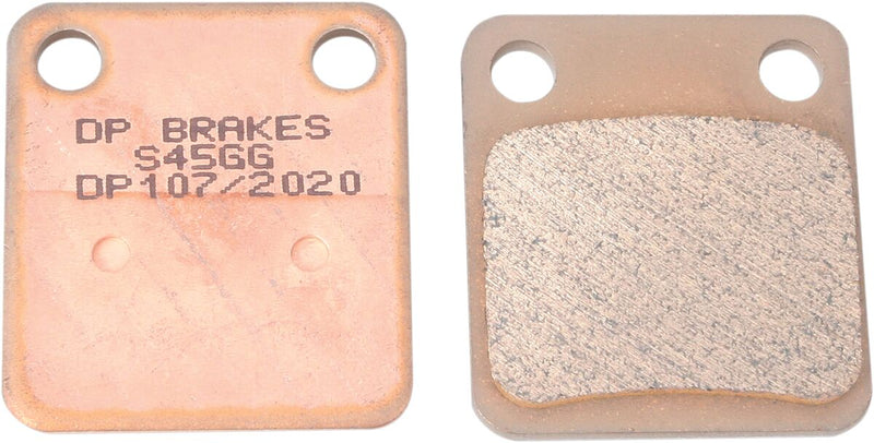 DP Brakes Standard DP Sintered Brake Pads Front Rear Sintered Metal Set - DP107
