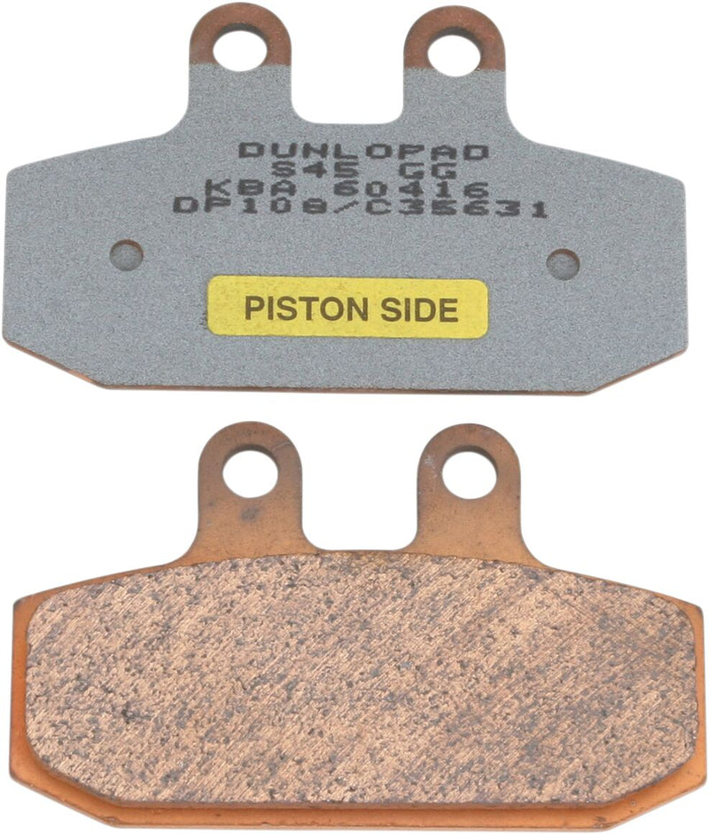 DP Brakes Standard DP Sintered Brake Pads Front Rear Sintered Metal Set - DP108