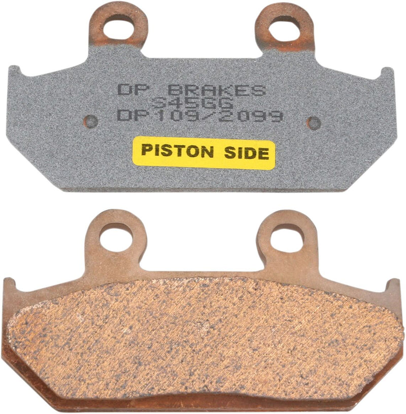 DP Brakes Standard DP Sintered Brake Pads for 1986-1990 HONDA Front Sintered Metal Copper Alloy Set - DP109