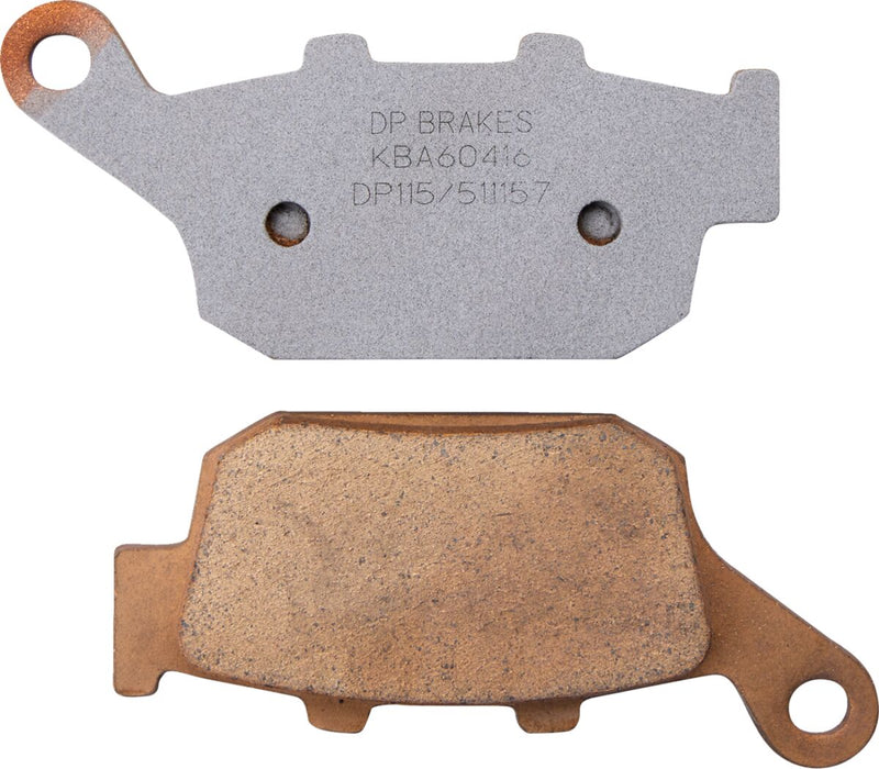 DP Brakes Standard DP Sintered Brake Pads Rear Sintered Metal Set - DP115