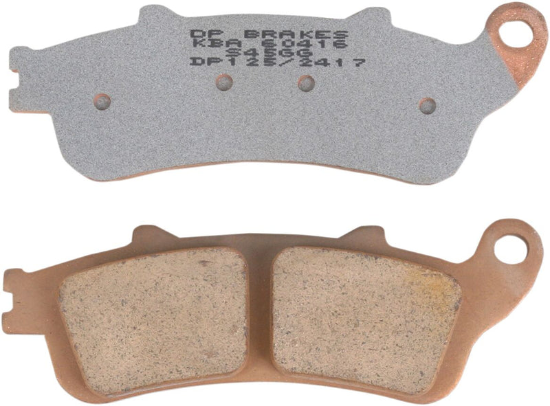 DP Brakes Standard DP Sintered Brake Pads for 2000-2020, 2022-2024 HONDA Rear Sintered Metal Set - DP125