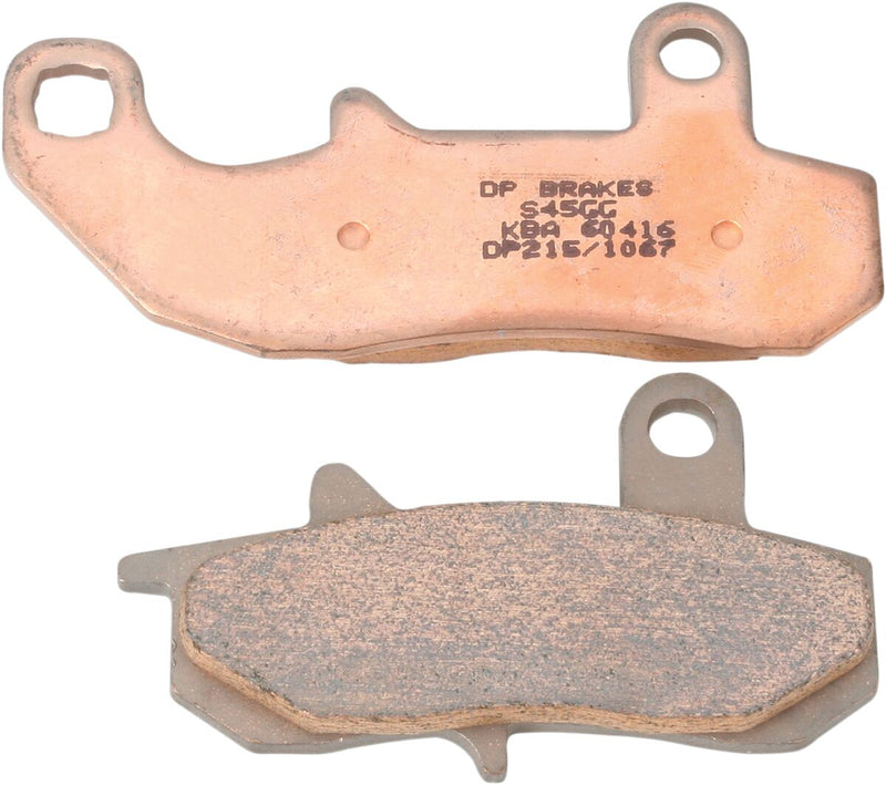 DP Brakes Standard DP Sintered Brake Pads for 1989-1996 SUZUKI Rear Sintered Metal Set - DP215