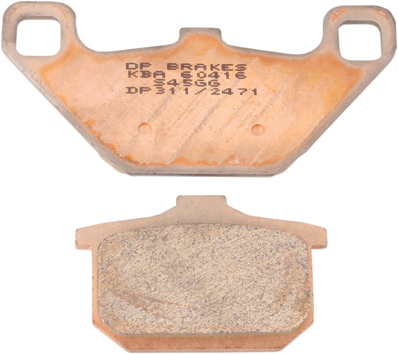 DP Brakes Standard DP Sintered Brake Pads for 1983-2009 KAWASAKI Front Rear Sintered Metal Set - DP311