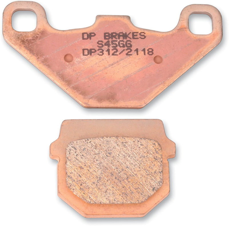 DP Brakes Standard DP Sintered Brake Pads Front Rear Sintered Metal Set - DP312