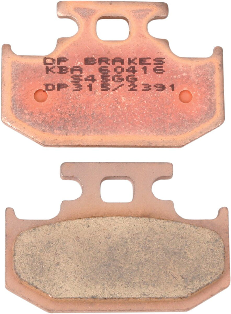 DP Brakes Standard DP Sintered Brake Pads Rear Sintered Metal Set - DP315