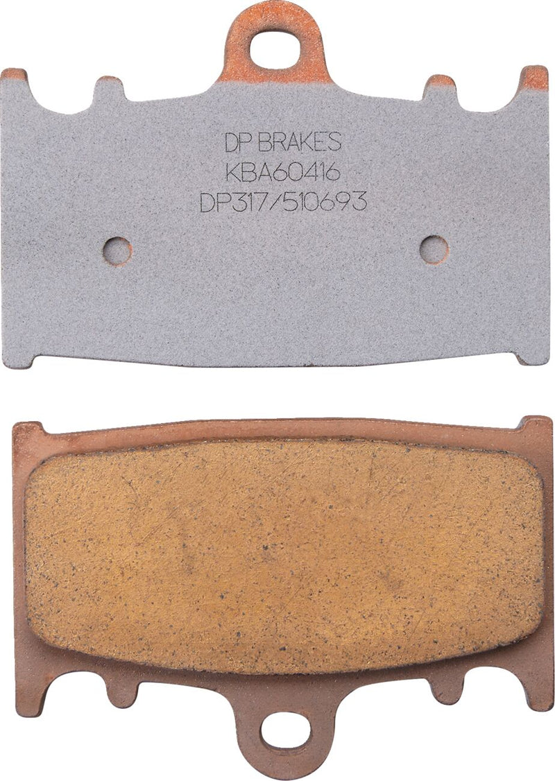DP Brakes Standard DP Sintered Brake Pads Front Sintered Metal Set - DP317