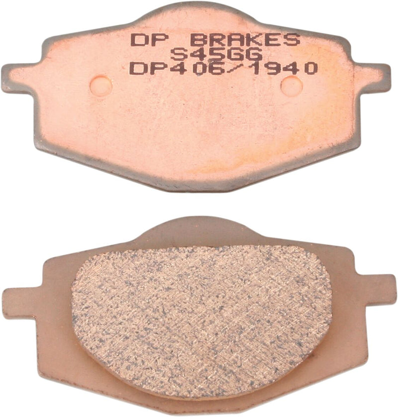 DP Brakes Standard DP Sintered Brake Pads Front Rear Sintered Metal Set - DP406