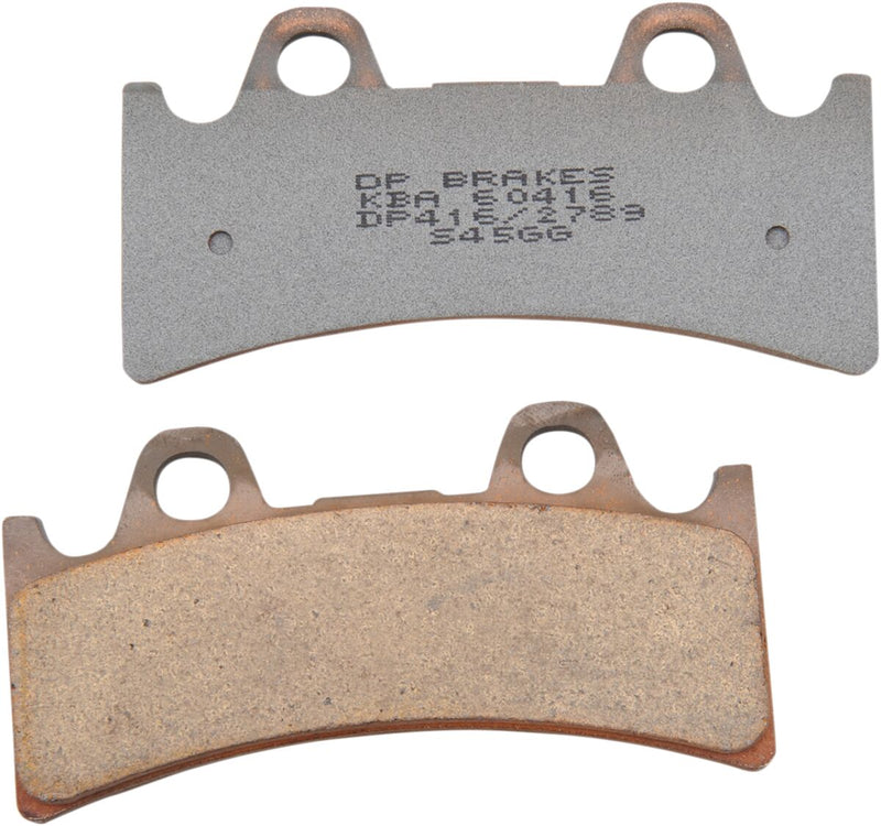 DP Brakes Standard DP Sintered Brake Pads Front Sintered Metal Copper Alloy Set - DP416