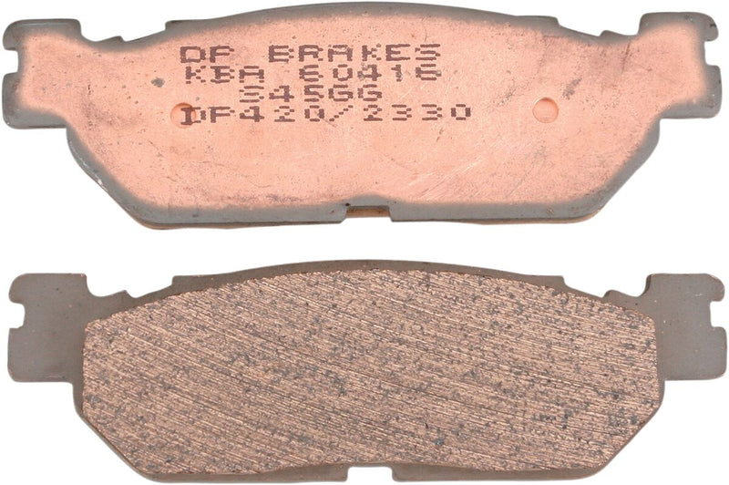 DP Brakes Standard DP Sintered Brake Pads Front Rear Sintered Metal Set - DP420