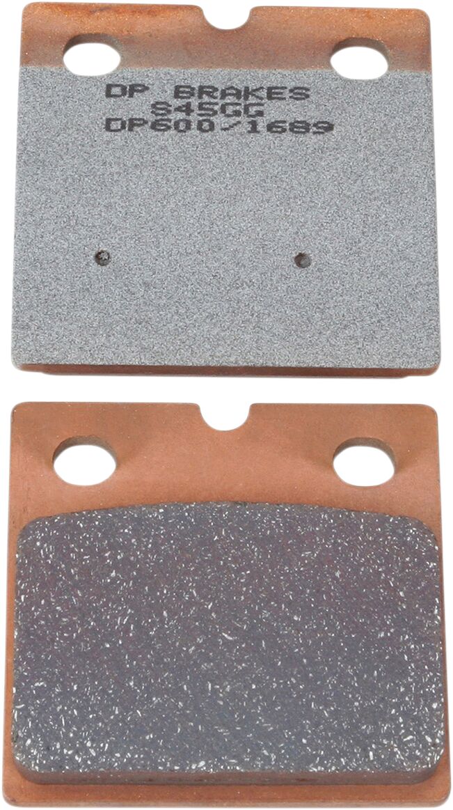 DP Brakes Standard DP Sintered Brake Pads Front Rear Sintered Metal Set - DP600
