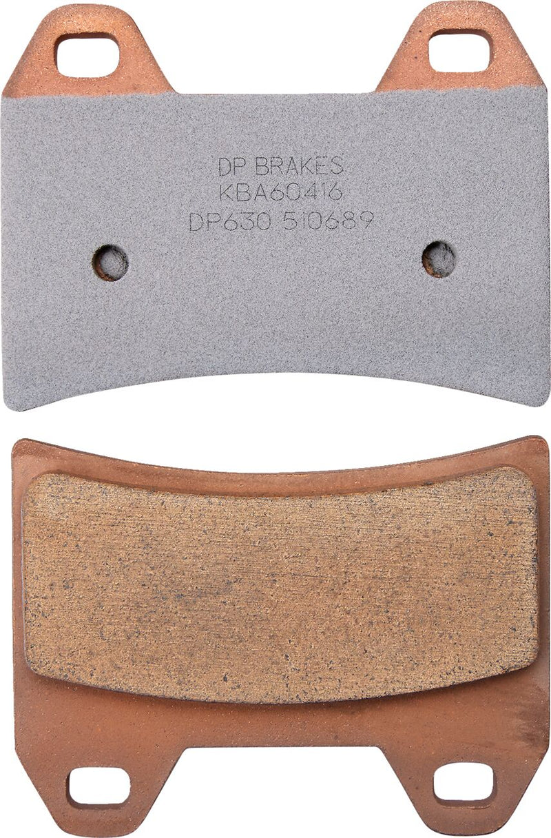 DP Brakes Standard DP Sintered Brake Pads Front Sintered Metal Set - DP630