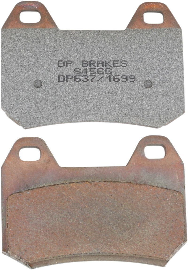 DP Brakes Standard DP Sintered Brake Pads Rear Sintered Metal Set - DP637