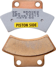 DP Brakes ATV/UTV Sintered Metal Brake Pads Rear Copper Alloy Set of 2 - DP909