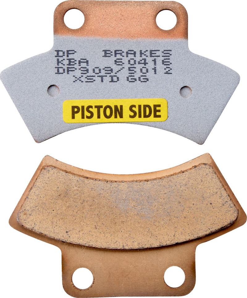 DP Brakes ATV/UTV Sintered Metal Brake Pads Rear Copper Alloy Set of 2 - DP909