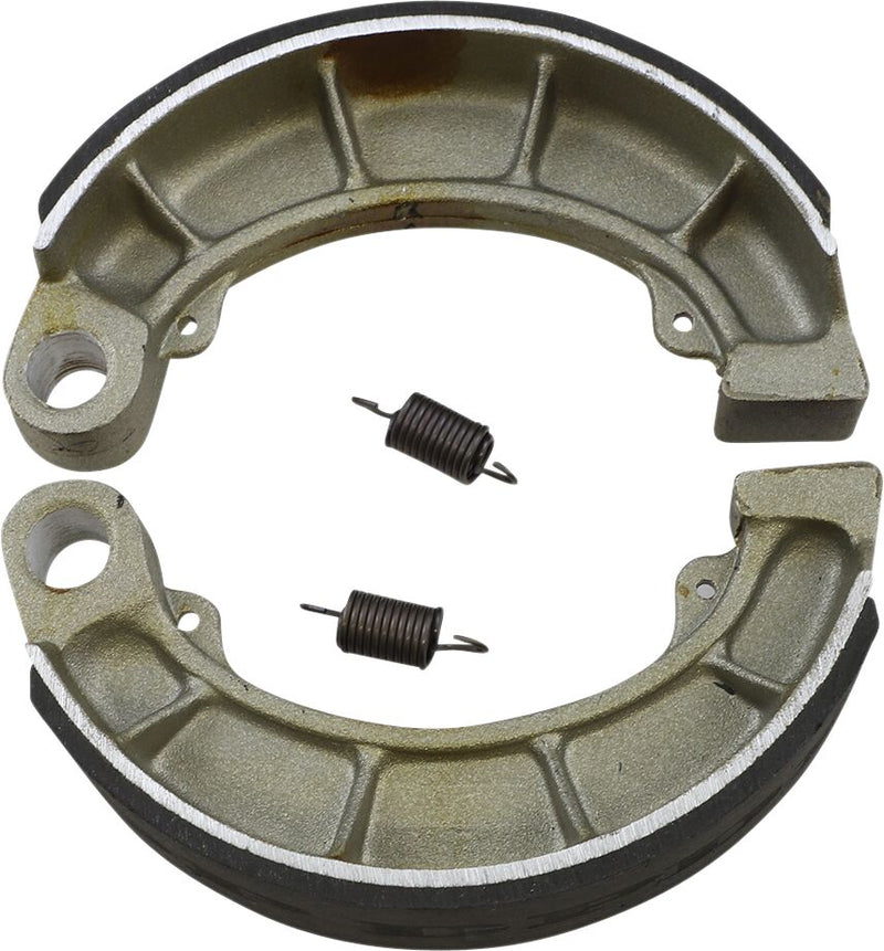 DP Brakes Brake Shoes for 1977-1985, 1988-2014 HONDA Smooth Rear Organic Base Set - 9104