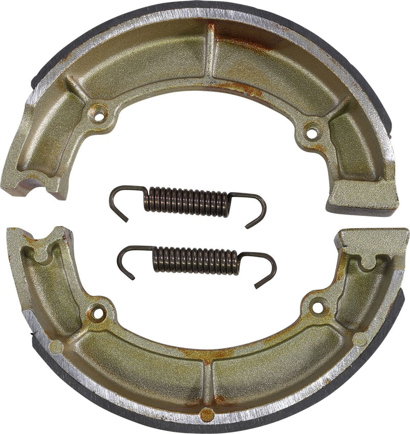 DP Brakes Brake Shoes for 1977-2009 KAWASAKI Smooth Rear Organic Base Set - 9118