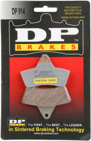 DP Brakes Standard DP Sintered Brake Pads for 1996-2006, 2009 ARCTIC CAT (TEXTRON) Front Rear Sintered Metal Set - DP914