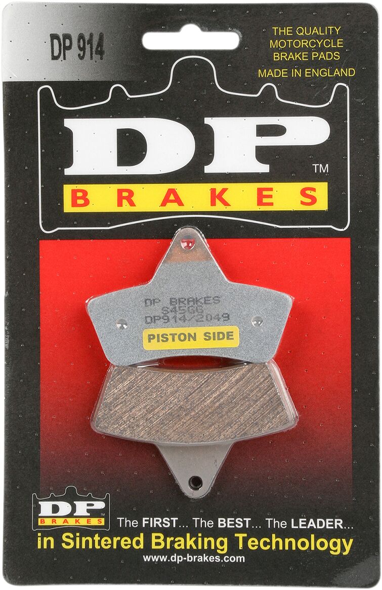 DP Brakes Standard DP Sintered Brake Pads for 1996-2006, 2009 ARCTIC CAT (TEXTRON) Front Rear Sintered Metal Set - DP914