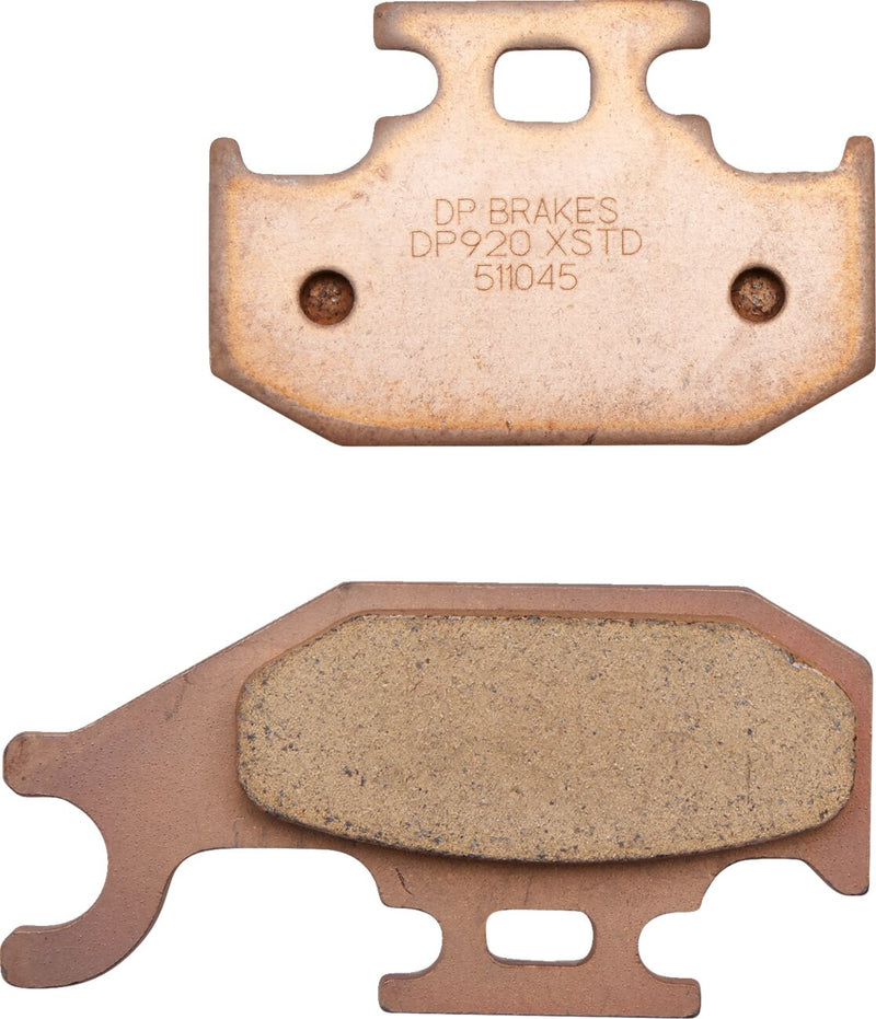 DP Brakes ATV/UTV Sintered Metal Brake Pads Rear Copper Alloy Set of 2 - DP920